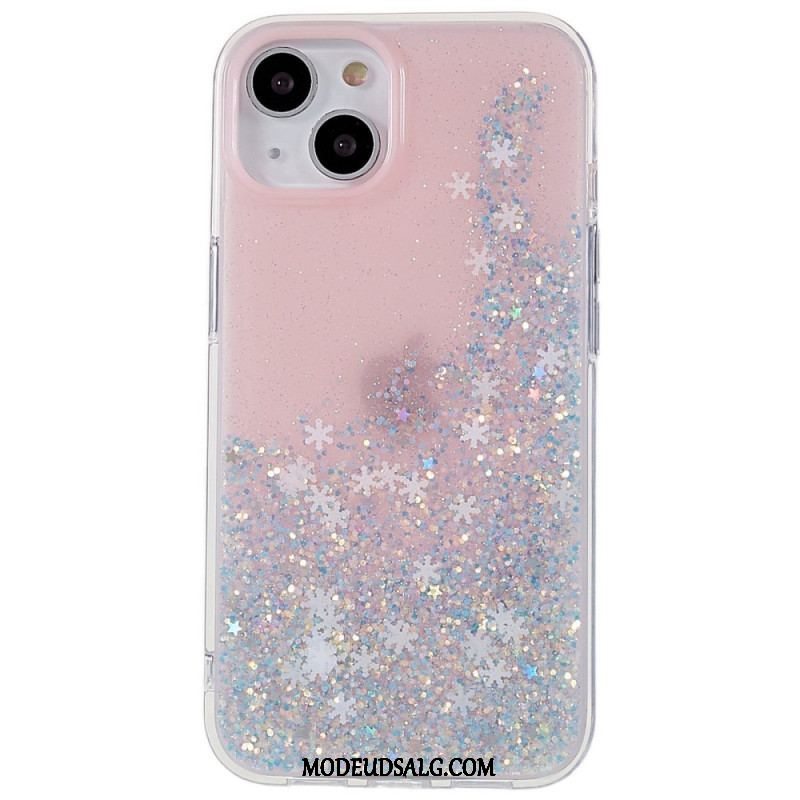 Cover iPhone 14 Pailletter Flakes