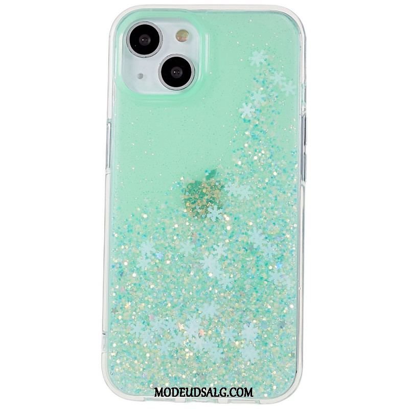 Cover iPhone 14 Pailletter Flakes