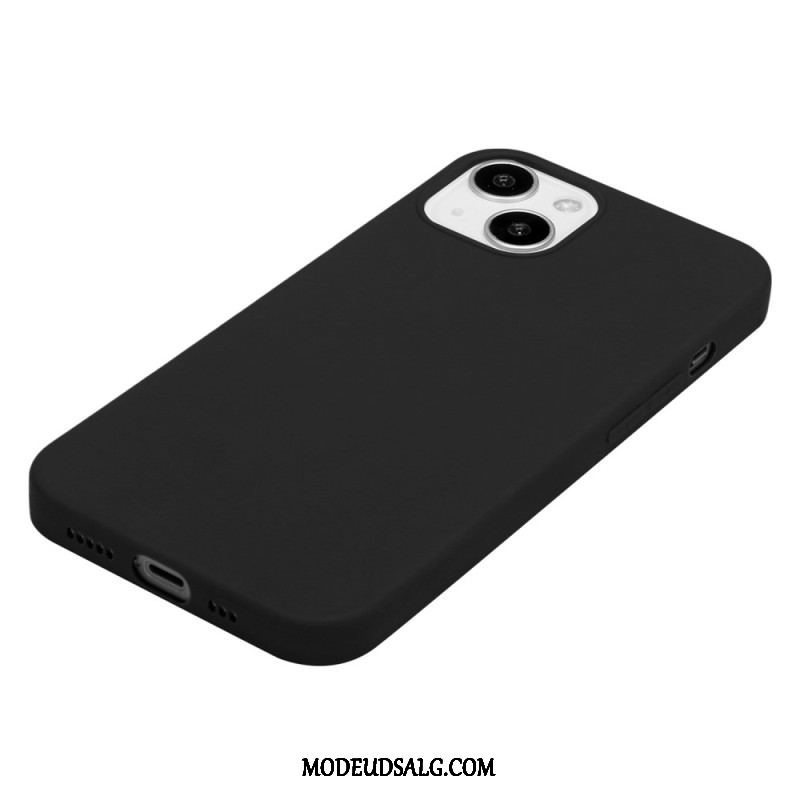 Cover iPhone 14 Plus Enkelt Mat Silikone