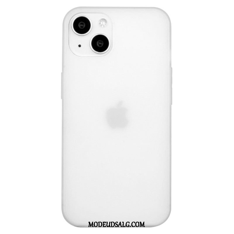 Cover iPhone 14 Plus Enkelt Mat Silikone