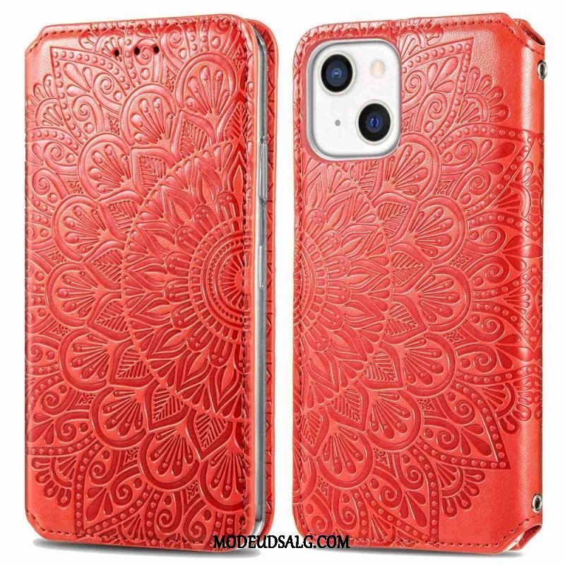 Cover iPhone 14 Plus Flip Cover Mandala