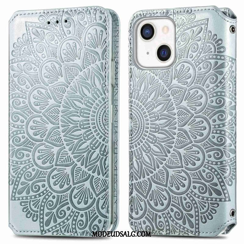 Cover iPhone 14 Plus Flip Cover Mandala