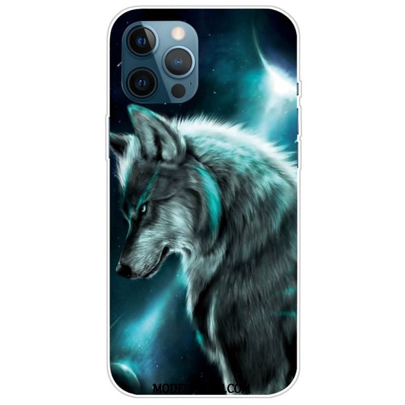 Cover iPhone 14 Pro Deklinationer Wolf