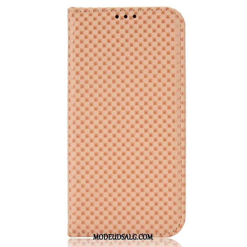 Cover iPhone 14 Pro Flip Cover Tekstureret