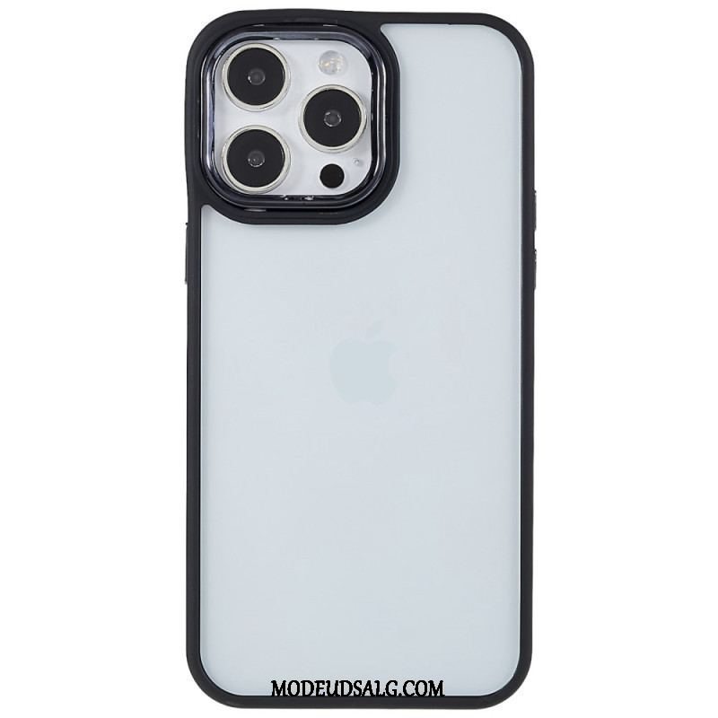 Cover iPhone 14 Pro Gennemsigtige Farvede Kanter