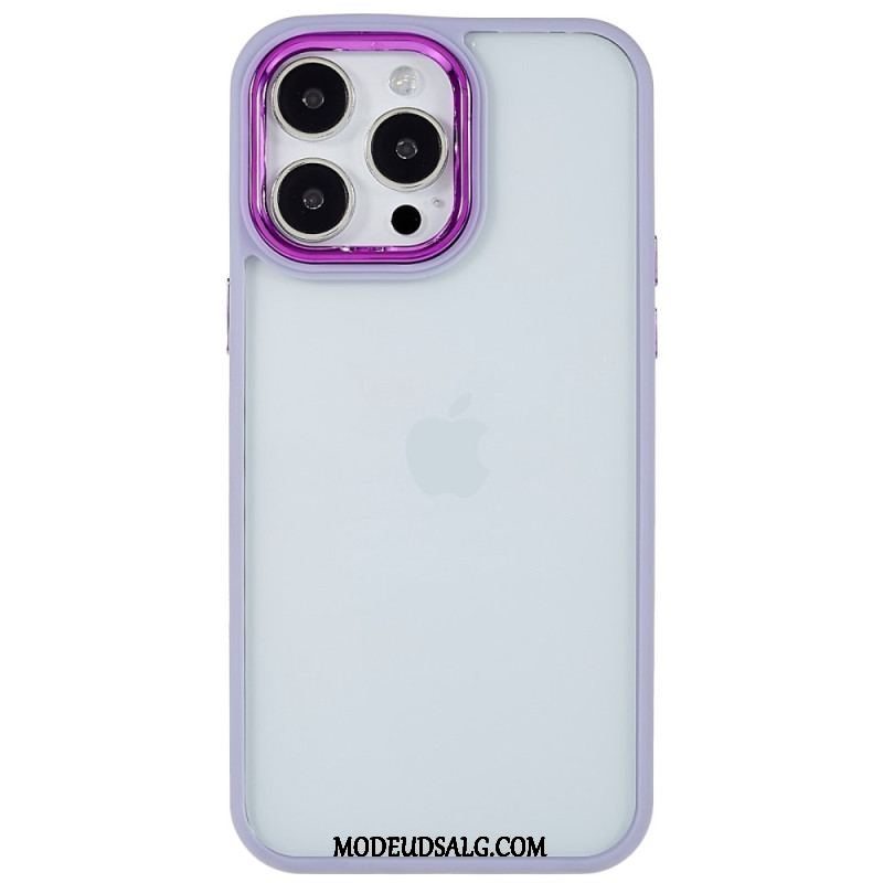 Cover iPhone 14 Pro Gennemsigtige Farvede Kanter