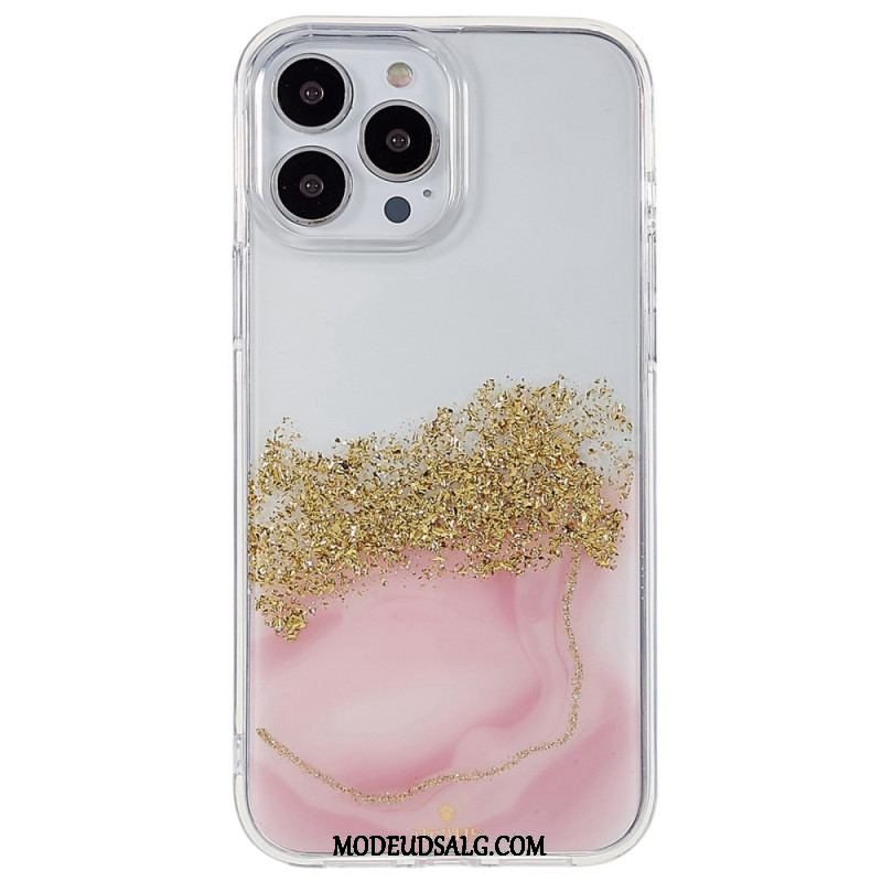 Cover iPhone 14 Pro Glitter Kunst