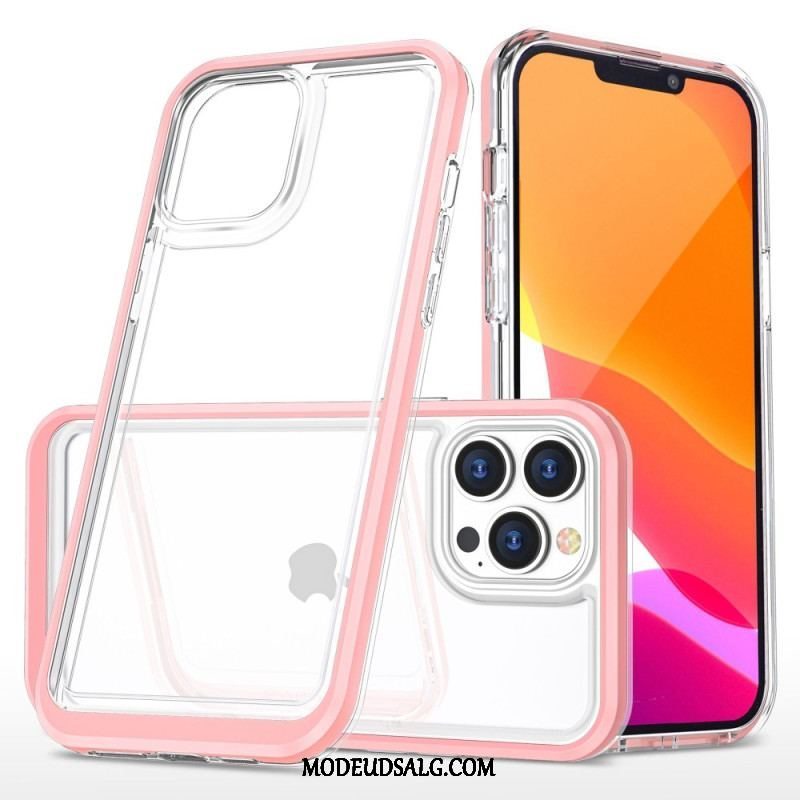 Cover iPhone 14 Pro Krystalfarvede Kanter