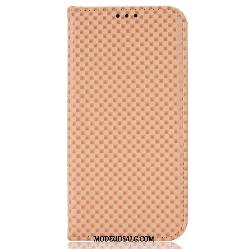 Cover iPhone 14 Pro Max Flip Cover Tekstureret