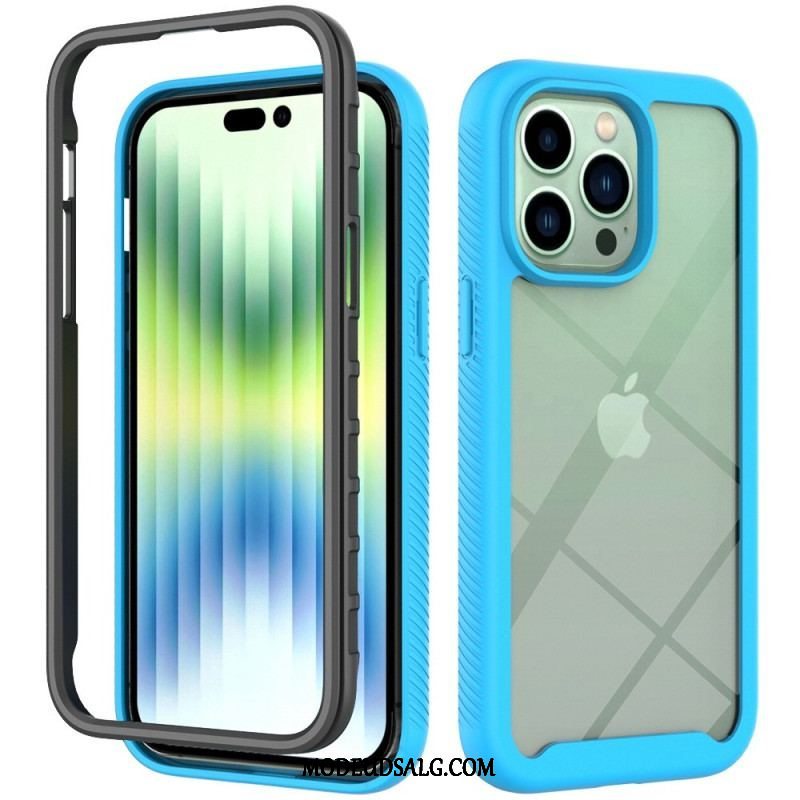 Cover iPhone 14 Pro Max Hybrid Ramme Kofanger