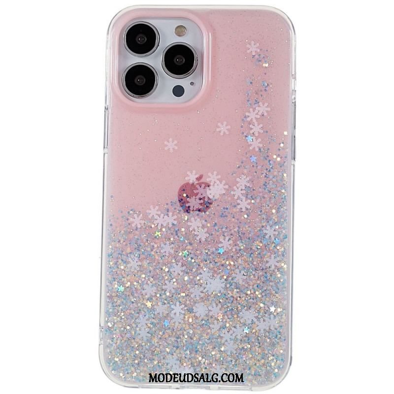 Cover iPhone 14 Pro Pailletter Flakes