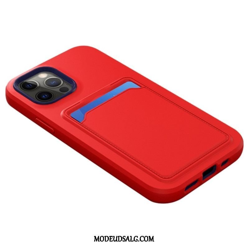 Cover iPhone 14 Pro Tofarvet Kortholder