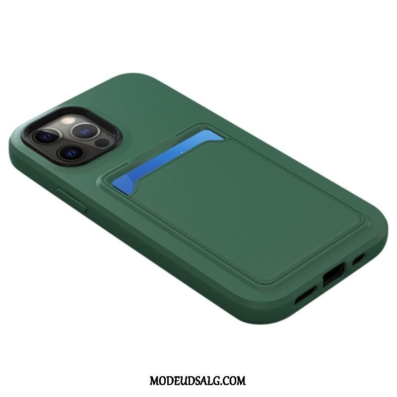 Cover iPhone 14 Pro Tofarvet Kortholder