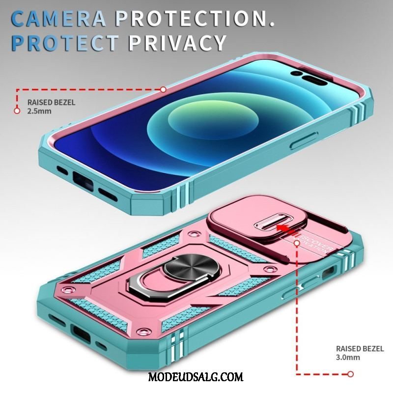 Cover iPhone 14 Pro Ultra Resistent Multifunktionel Bicolor