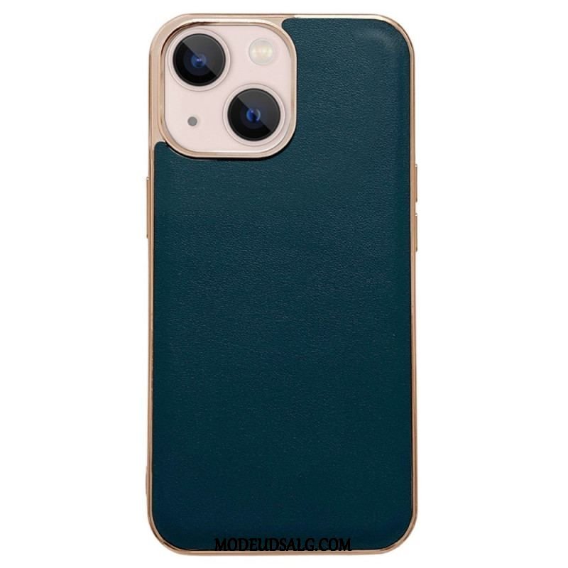 Cover iPhone 14 Ægte Læder