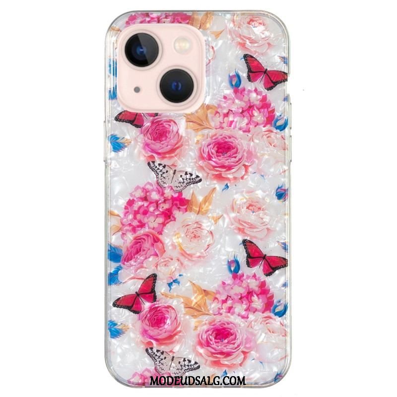 Cover iPhone 15 Plus Blomster