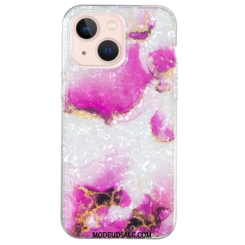 Cover iPhone 15 Plus Farvet Marmor