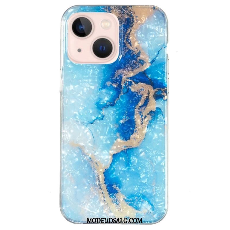 Cover iPhone 15 Plus Farvet Marmor