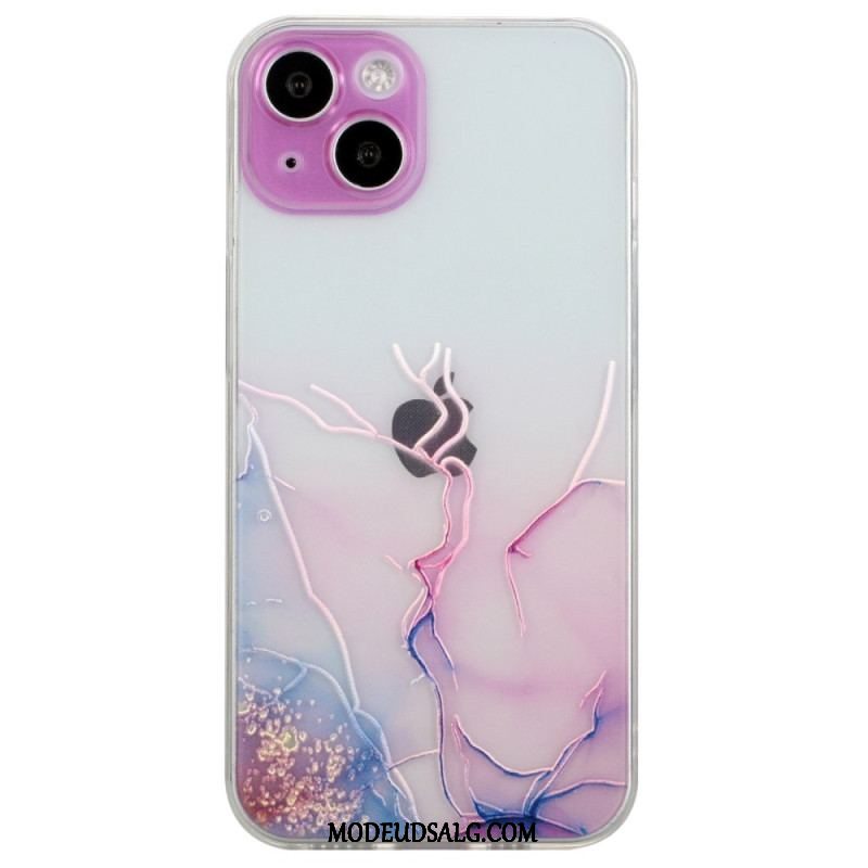 Cover iPhone 15 Plus Fleksibel Marmor