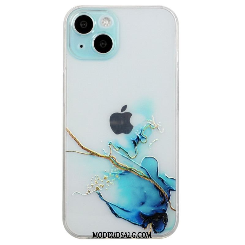 Cover iPhone 15 Plus Fleksibel Marmor