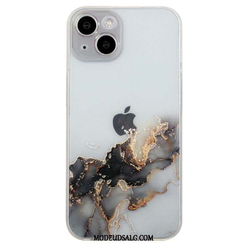 Cover iPhone 15 Plus Fleksibel Marmor