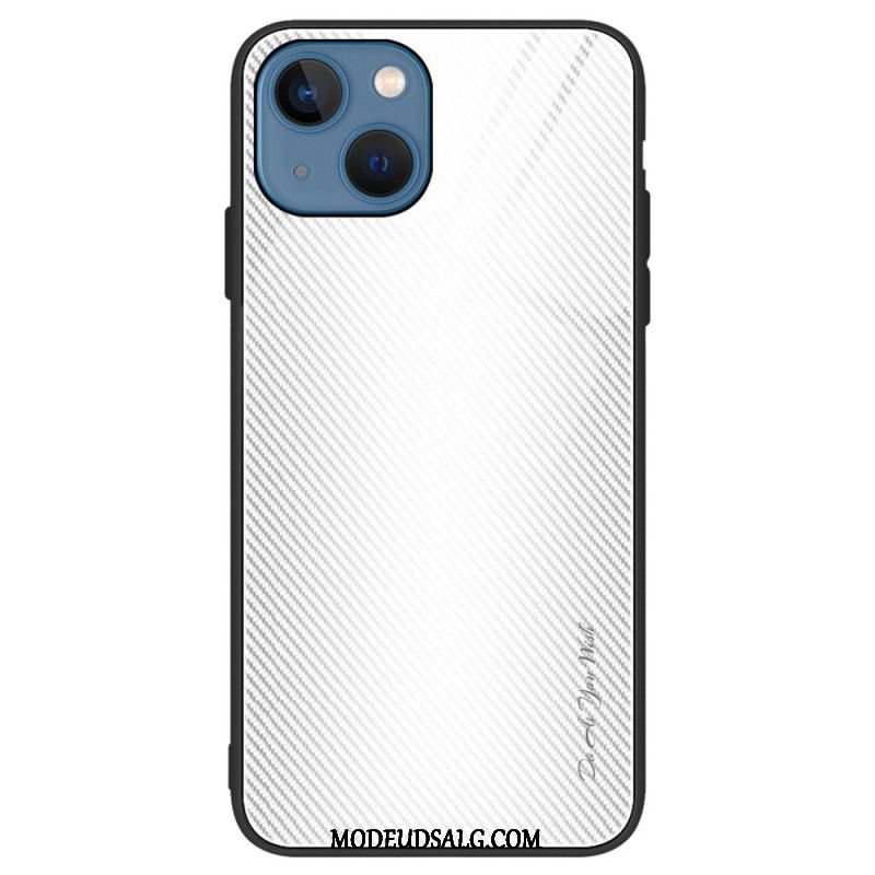 Cover iPhone 15 Plus Kulfiber Hærdet Glas