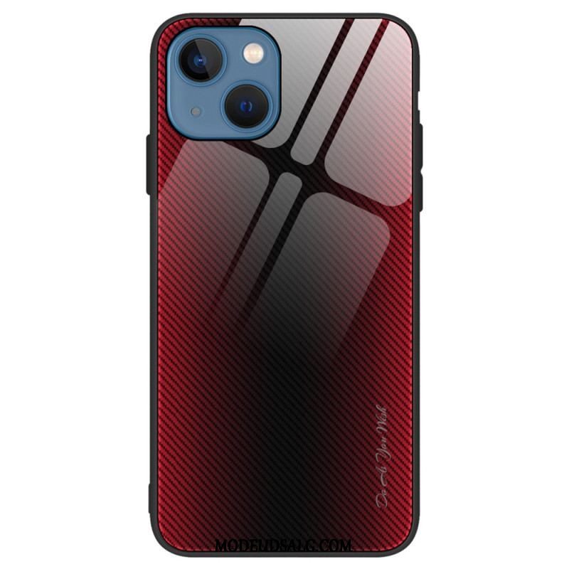 Cover iPhone 15 Plus Kulfiber Hærdet Glas