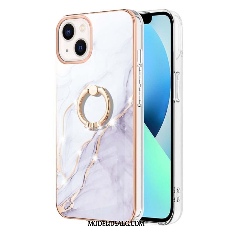 Cover iPhone 15 Plus Marmorstil Med Støttering