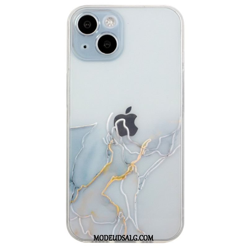 Cover iPhone 15 Plus Marmorstilen