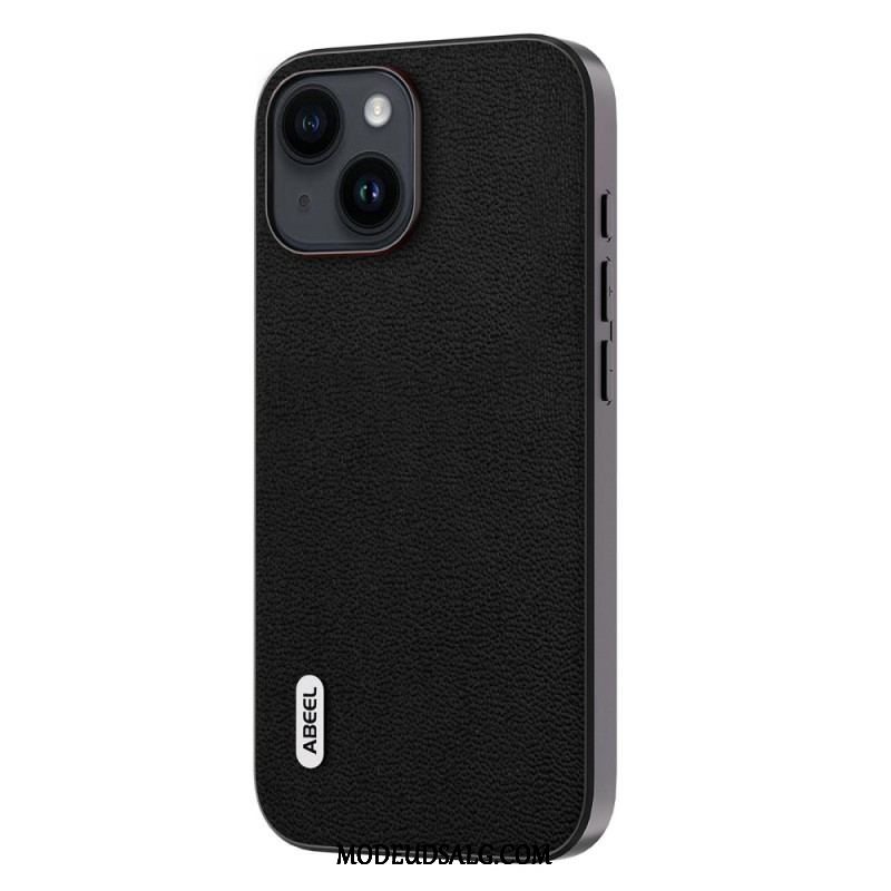 Cover iPhone 15 Plus Ægte Abeel Læder