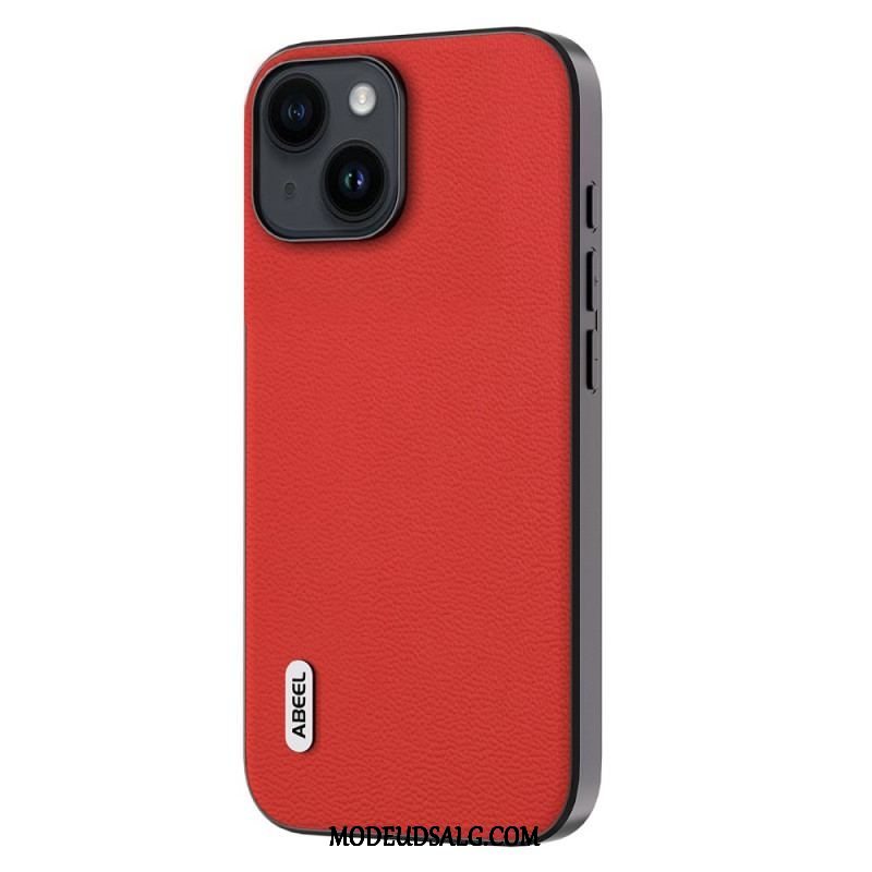 Cover iPhone 15 Plus Ægte Abeel Læder