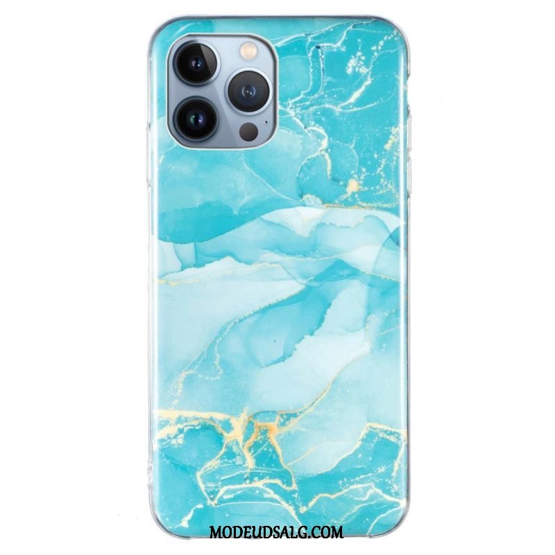 Cover iPhone 15 Pro Intens Marmor