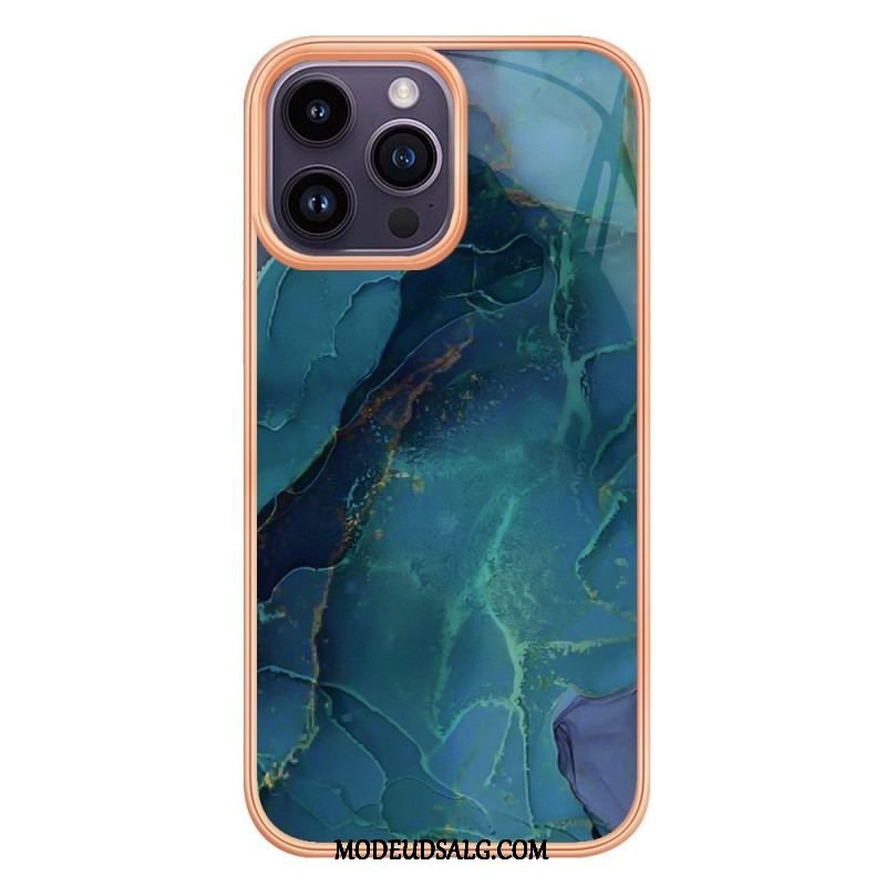 Cover iPhone 15 Pro Max Marmoreret Stil