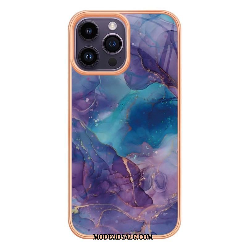 Cover iPhone 15 Pro Max Marmoreret Stil