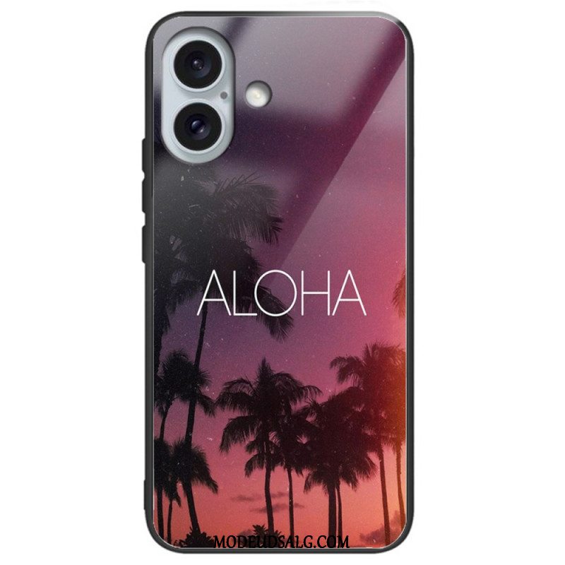 Cover iPhone 16 Plus Hærdet Glas Forskellige Grafik