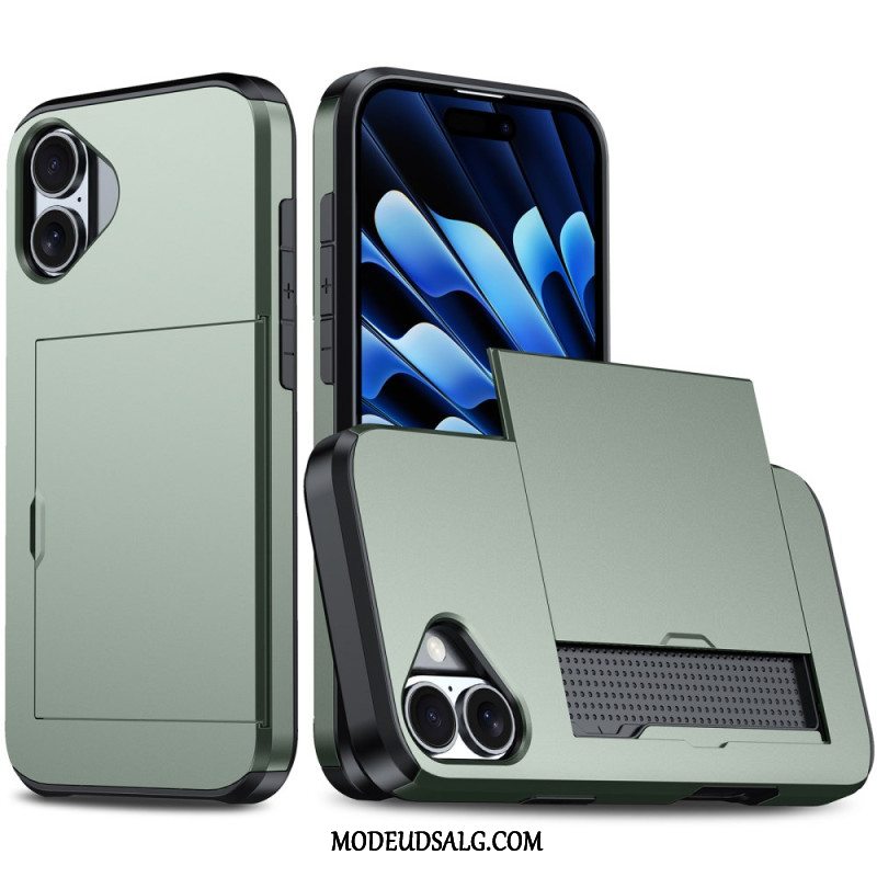 Cover iPhone 16 Plus Integreret Kortholder