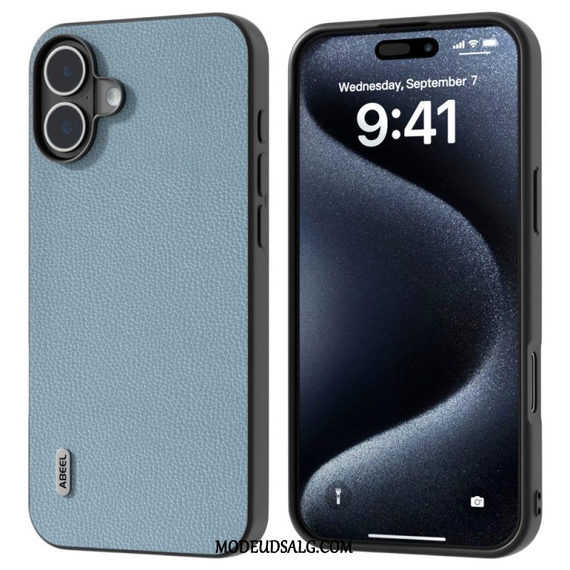 Cover iPhone 16 Plus Litchi Tekstur Abeel