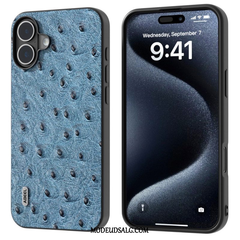 Cover iPhone 16 Plus Strudsetekstur Abeel