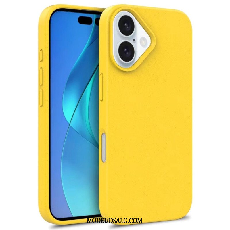 Cover iPhone 16 Plus Telefon Etui Hvedehalm