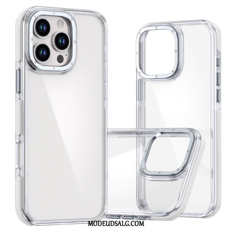 Cover iPhone 16 Pro Gennemsigtig Anti-drop