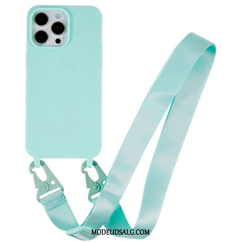 Cover iPhone 16 Pro Justerbar Rem