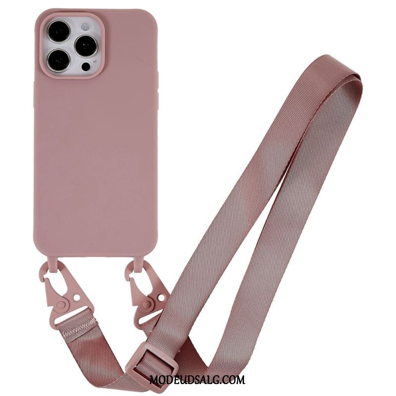 Cover iPhone 16 Pro Justerbar Rem