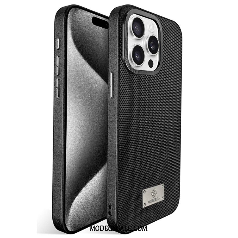 Cover iPhone 16 Pro Max Kst Design Åndbart Mesh