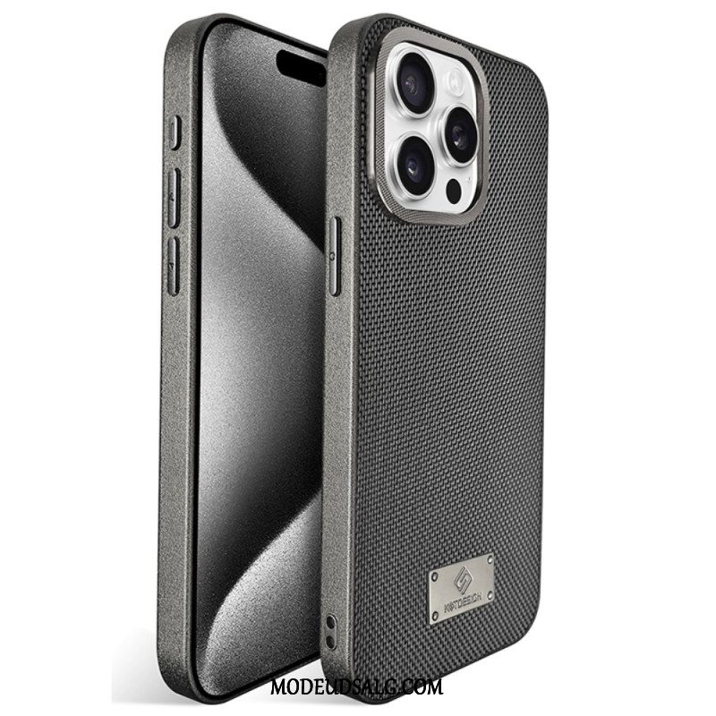 Cover iPhone 16 Pro Max Kst Design Åndbart Mesh