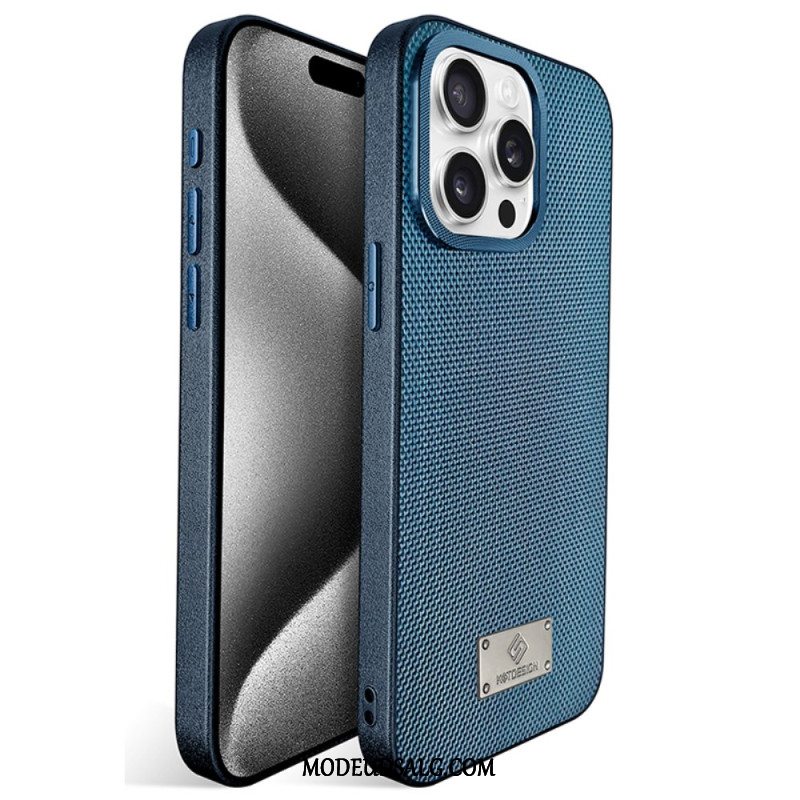 Cover iPhone 16 Pro Max Kst Design Åndbart Mesh