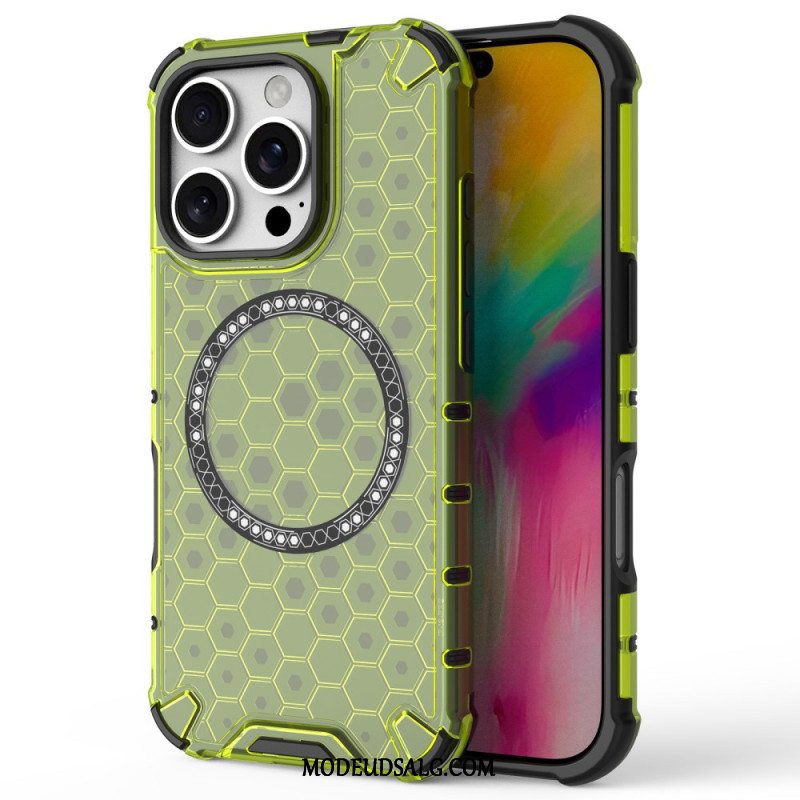 Cover iPhone 16 Pro Max Magnetisk Honeycomb