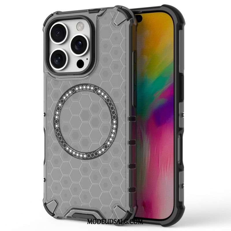 Cover iPhone 16 Pro Max Magnetisk Honeycomb