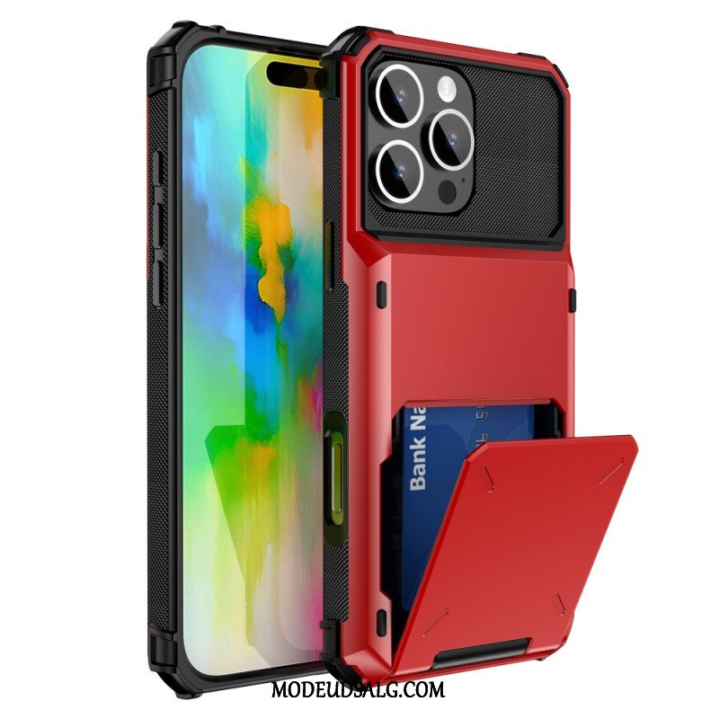 Cover iPhone 16 Pro Max Telefon Etui Flipkortholder