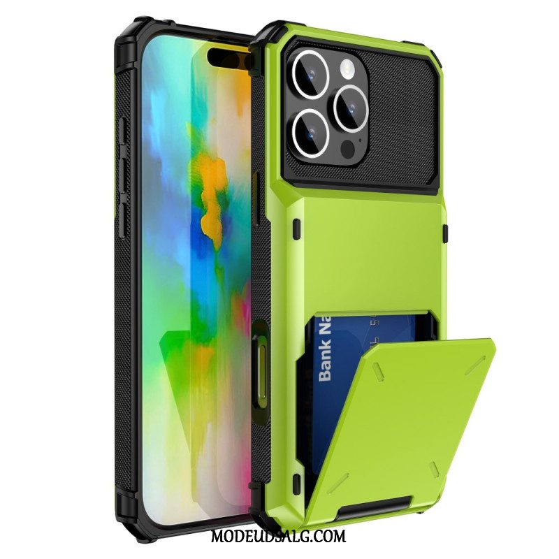 Cover iPhone 16 Pro Max Telefon Etui Flipkortholder