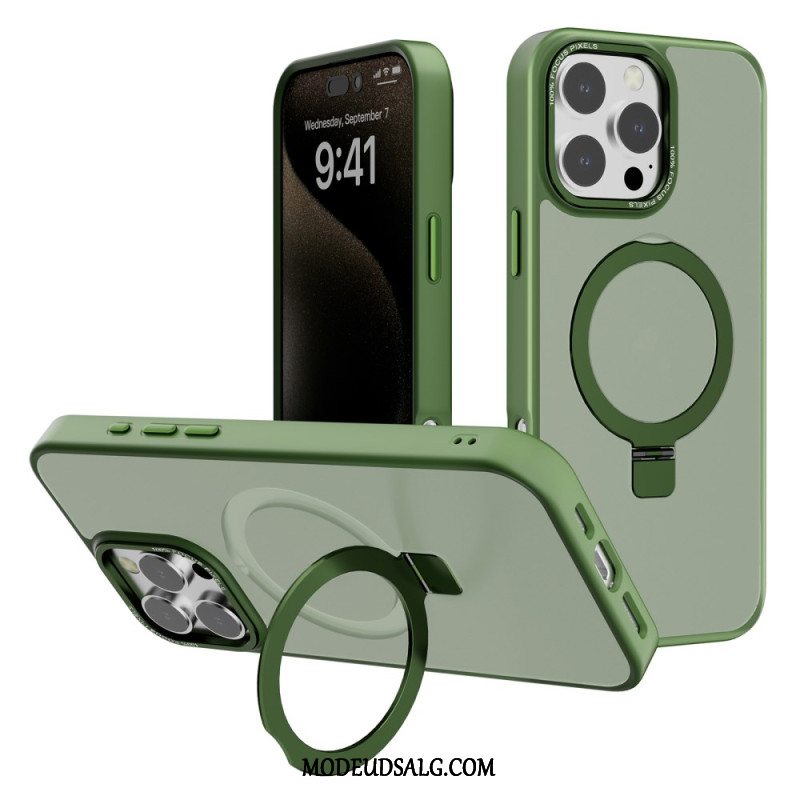 Cover iPhone 16 Pro Max Telefon Etui Magnetisk Holder Med Mat Finish